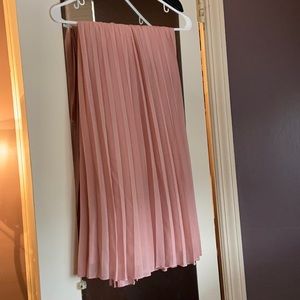 NWT divided maxi pleated skirt